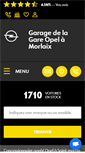 Mobile Screenshot of garagedelagare-morlaix.fr
